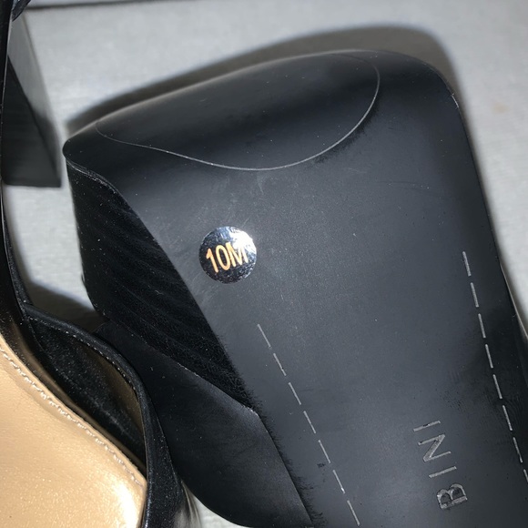 GIANNI BINI WOMEN’S high heel black SIZE 10M - Picture 7 of 8